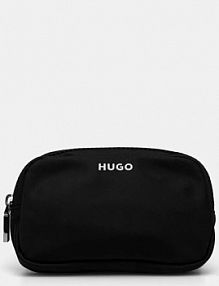 Saszetka nerka HUGO  czarna damska 50536057