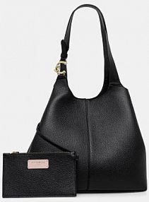 Torebka shopperka Coccinelle  czarna E1.SHA.11.01.