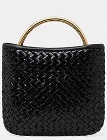 Torebka shopperka Luisa Spagnoli  czarna 542188