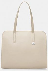 Torebka shopperka United Colors of Benetton  beżowa 6QTUDY074