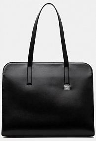 Torebka shopperka United Colors of Benetton  czarna 6QTUDY074