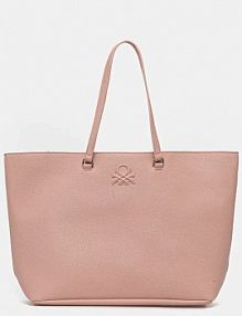 Torebka shopperka United Colors of Benetton  różowa 618UDY06W