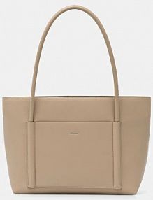 Torebka shopperka Calvin Klein  beżowa K60K613110