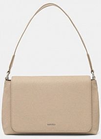 Torebka shopperka Calvin Klein  beżowa K60K613181