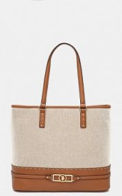 Torebka shopperka U.S. Polo Assn.  beżowa BEUQM8637WC2