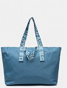 Torebka shopperka U.S. Polo Assn.  niebieska BEU2P8691WIA