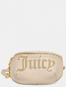 Saszetka nerka Juicy Couture  beżowa damska BEJQL8804WVP