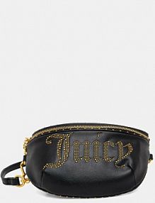 Saszetka nerka Juicy Couture  czarna damska BEJQL8804WVP
