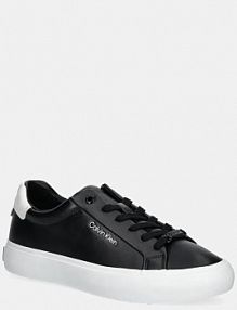 Sneakersy Calvin Klein  czarne damskie HW0HW01681