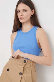 Top Tommy Hilfiger  niebieski damski WW0WW38635