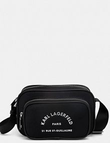 Saszetka na ramię Karl Lagerfeld  czarna damska A1M30101