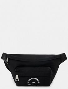 Saszetka nerka Karl Lagerfeld  czarna damska A1M30102