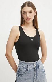 Top Armani Exchange  czarny damski XW000090.AF10