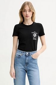 T-shirt Iceberg  czarny damski F091.6318