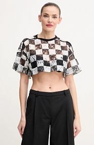 Bluzka pinko  czarna damska 105294.A2MF