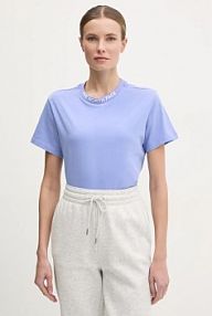T-shirt The North Face  fioletowy damski NF0A87DJ0YI1