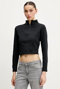 Longsleeve Converse  czarny damski 10027392.A02