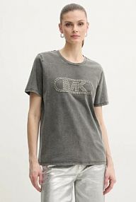 T-shirt MICHAEL Michael Kors  szary damski MS551SC36A