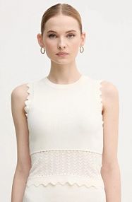 Top Gaudi  beżowy damski 511FD43007