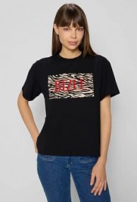 T-shirt BIZUU RALZA.czarny.KW25 czarny