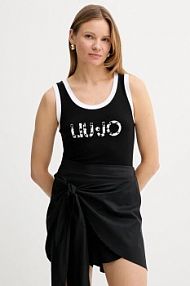 Top Liu Jo  czarny damski VA5138.JS360