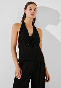 Top Karl Lagerfeld  czarny damski A2W46007