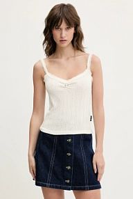 Top Karl Kani  beżowy damski 61310130