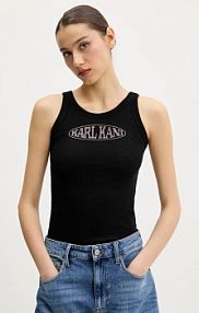 Top Karl Kani  czarny damski 61310131