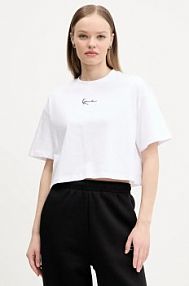 T-shirt Karl Kani  biały damski 6137873