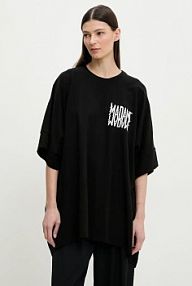 T-shirt MMC STUDIO  czarny damski LE.MADAME