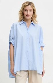 Koszula z krótkim rękawem Answear.LAB  niebieska 2089.HWK