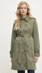 Płaszcz Answear.LAB  zielony damski tr008.flk