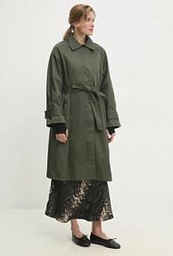 Płaszcz Answear.LAB  zielony damski 3537.flk