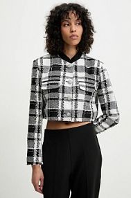 Kurtka przejściowa Answear.LAB  czarna damska v2535d.fos