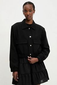 Kurtka przejściowa Answear.LAB  czarna damska v2575.fjk