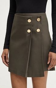 Spódnica mini Answear.LAB  zielona 4501.tos