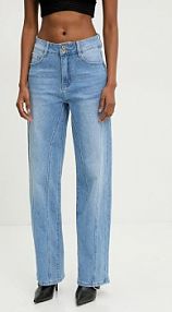 Jeansy Answear  niebieskie damskie HM6674.fos