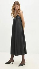 Sukienka midi Answear.LAB  czarna 7278.tms