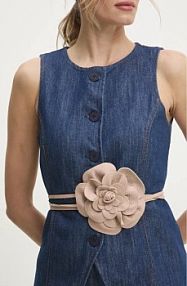 Pasek Answear  beżowy damski C013.HWK