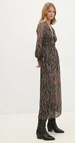 Sukienka maxi Answear  czarna 3026.ilk