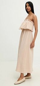 Sukienka mini Answear  beżowa 8870.b.flk