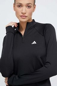 Bluza przez głowę adidas performance  czarna IS4028