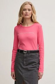 Longsleeve United Colors of Benetton  różowy damski 3GA2E16G0