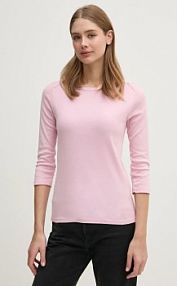 Longsleeve United Colors of Benetton  różowy damski 3GA2E16A1