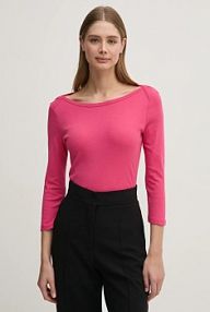 Longsleeve United Colors of Benetton  różowy damski 3GA2E16A1