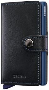 Portfel Secrid  czarny damski M.Black.Navy