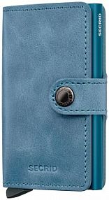 Portfel Secrid  niebieski damski MV.Teal