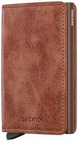 Portfel Secrid  brązowy damski SV.Cognac.Bro