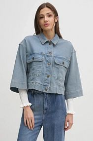 Kurtka jeansowe MOS MOSH  niebieska damska 168990