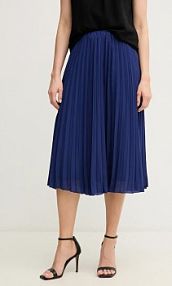 Spódnica midi Silvian Heach  granatowa GPP25442LO